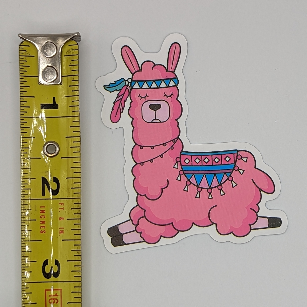 Llama Sticker - Picture 2 of 2